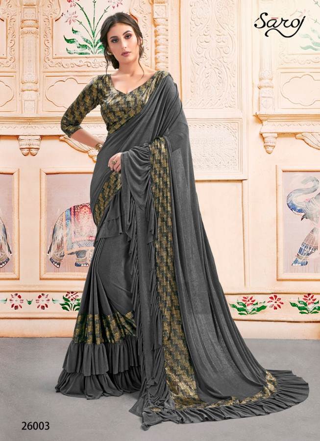 Hotstar By Saroj Heavy Lycra Wedding Wear Sarees Collection