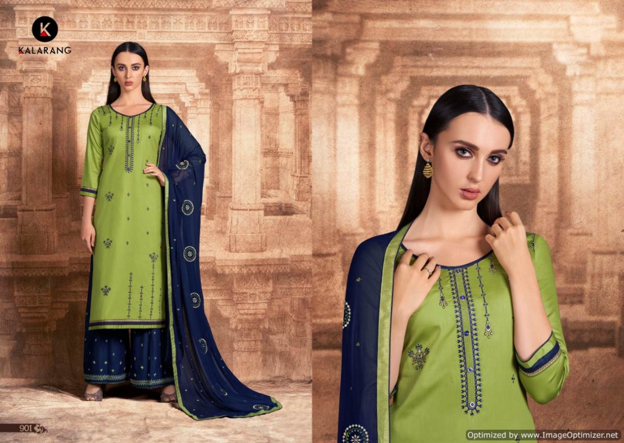 Iris By Kalarang Pure Jam Silk Cotton Dress Material Collection