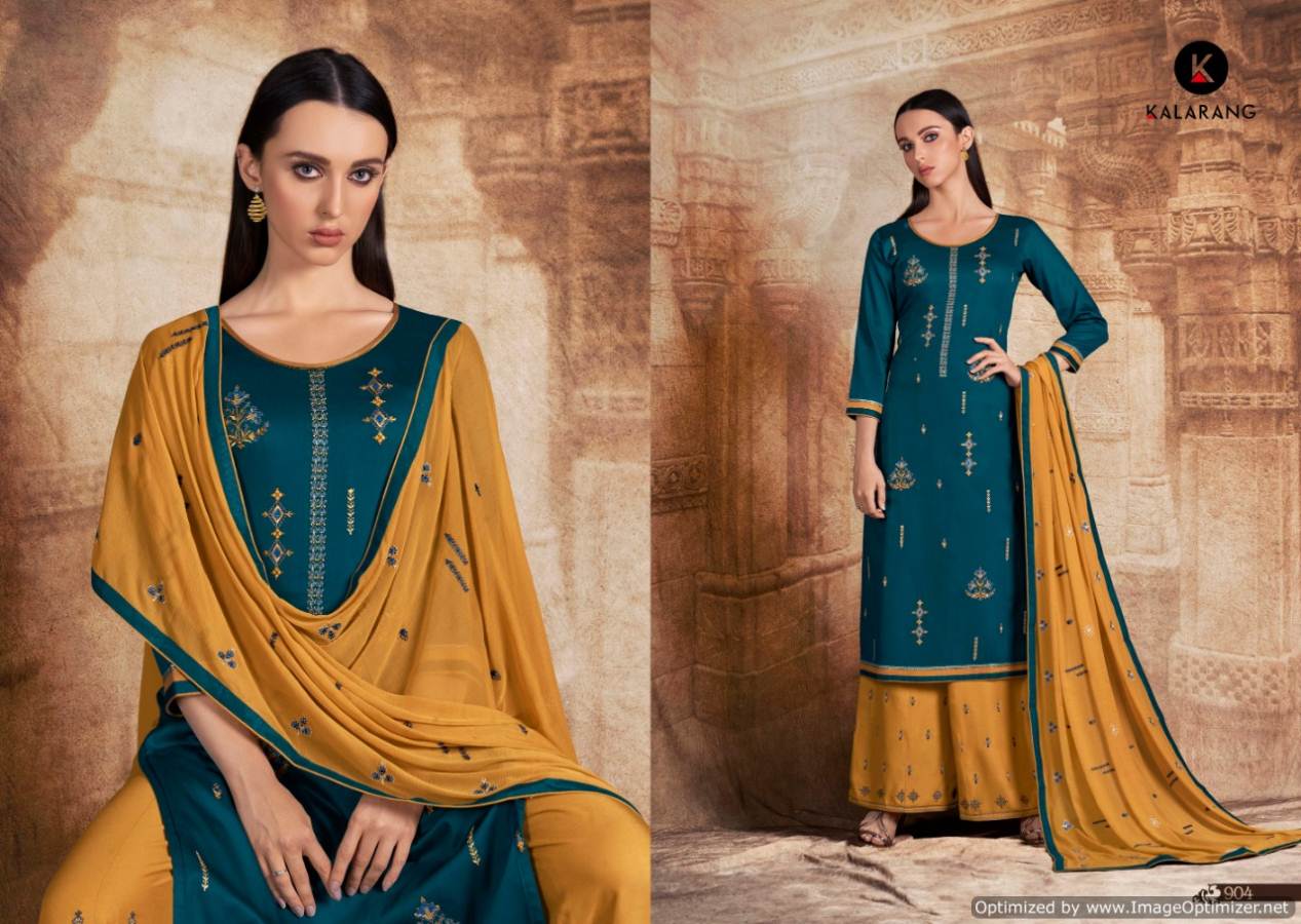 Iris By Kalarang Pure Jam Silk Cotton Dress Material Collection