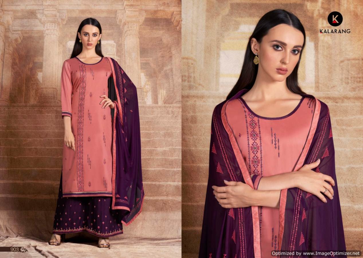 Iris By Kalarang Pure Jam Silk Cotton Dress Material Collection