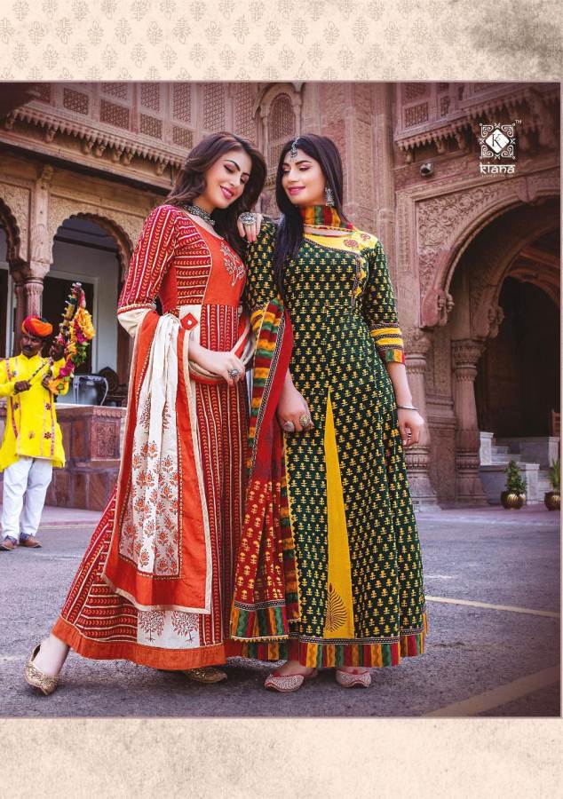 Ghoomar Vol 2 By Kiana Special Designer Gown Collection