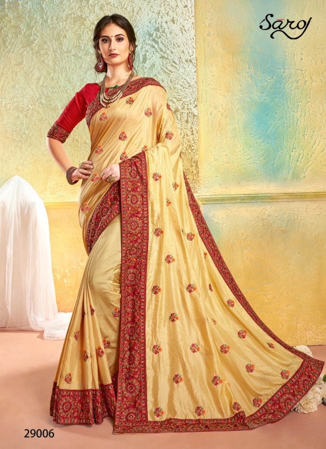 Kesariya By Saroj Sana Silk Designer Sarees Collection