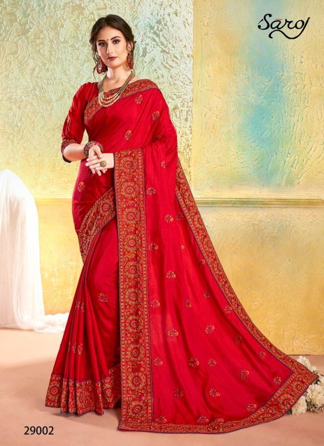 Kesariya By Saroj Sana Silk Designer Sarees Collection