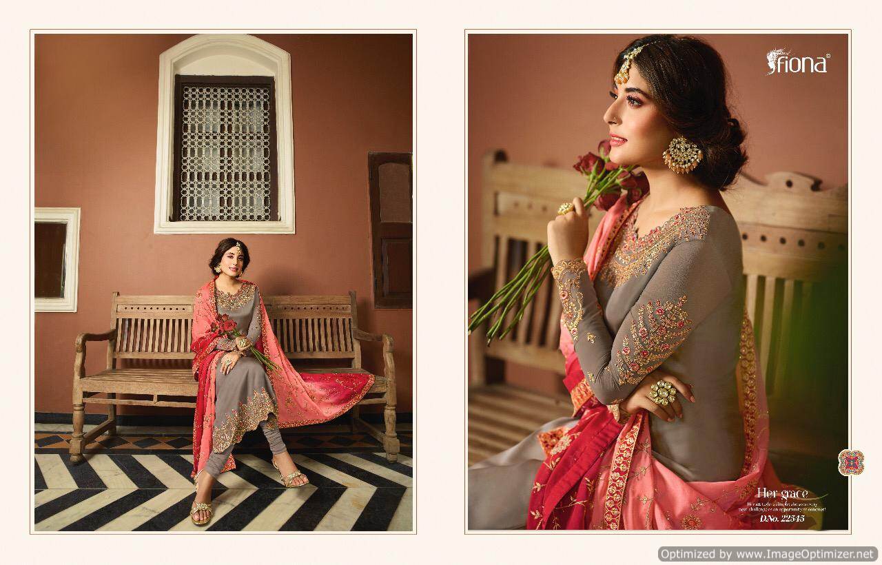 Kritika By Fiona  Embroidered Salwar Suits