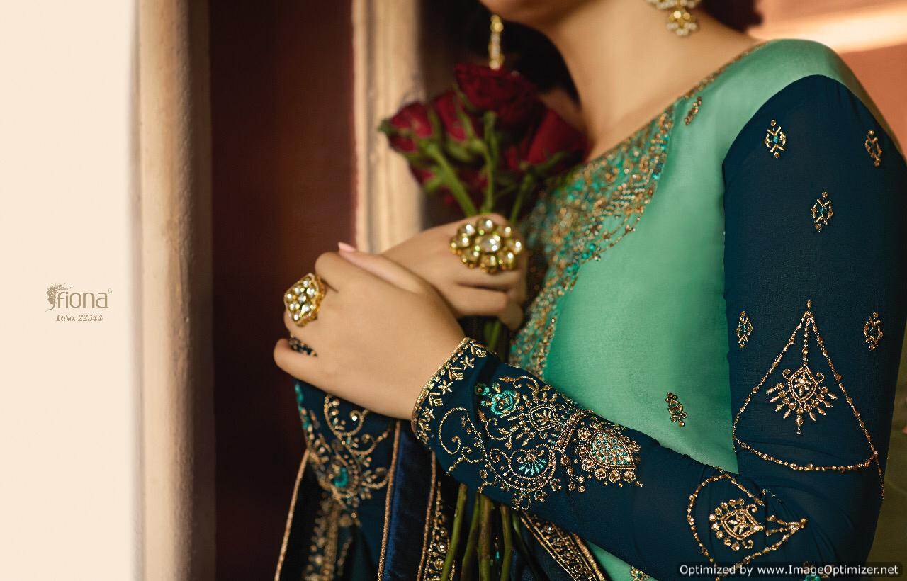 Kritika By Fiona  Embroidered Salwar Suits