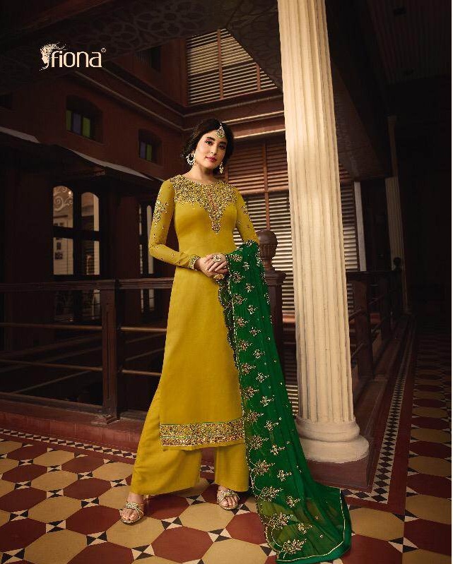 Kritika By Fiona  Embroidered Salwar Suits