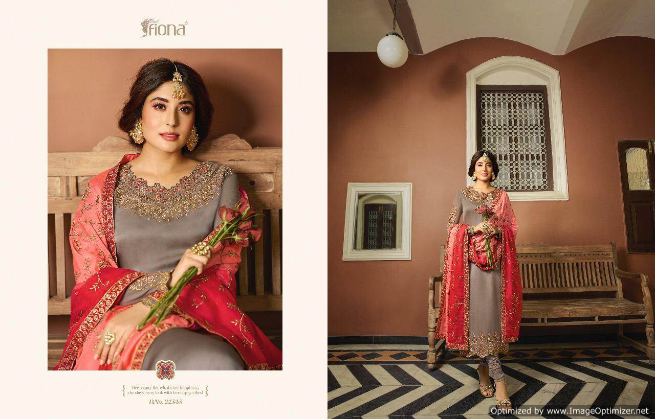 Kritika By Fiona  Embroidered Salwar Suits