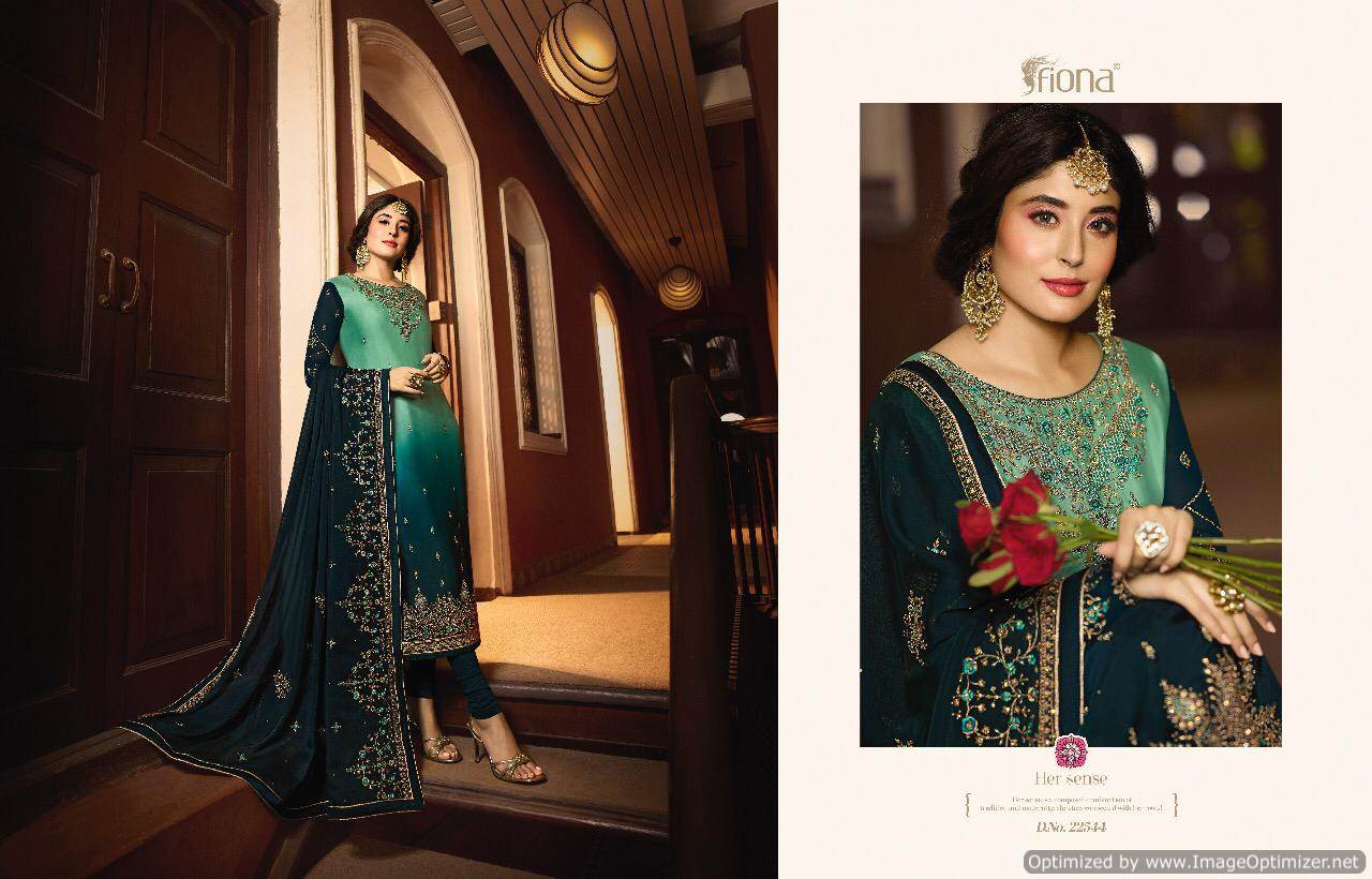 Kritika By Fiona  Embroidered Salwar Suits