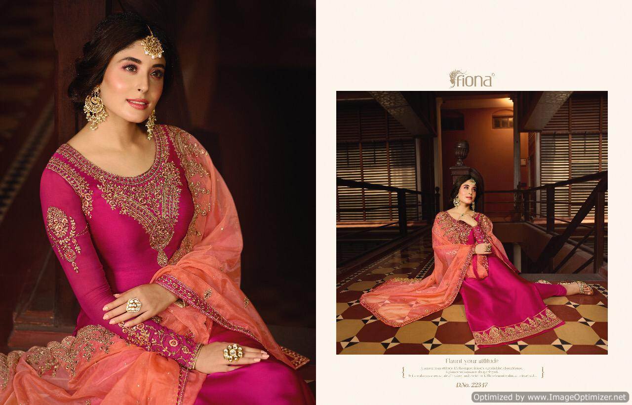 Kritika By Fiona  Embroidered Salwar Suits
