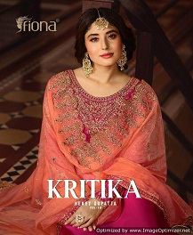 Kritika By Fiona  Embroidered Salwar Suits