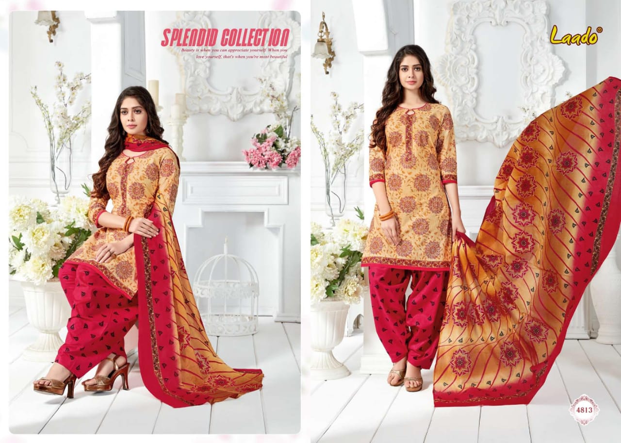 Laado Vol 48 Printed Cotton Dress Material Catalogue