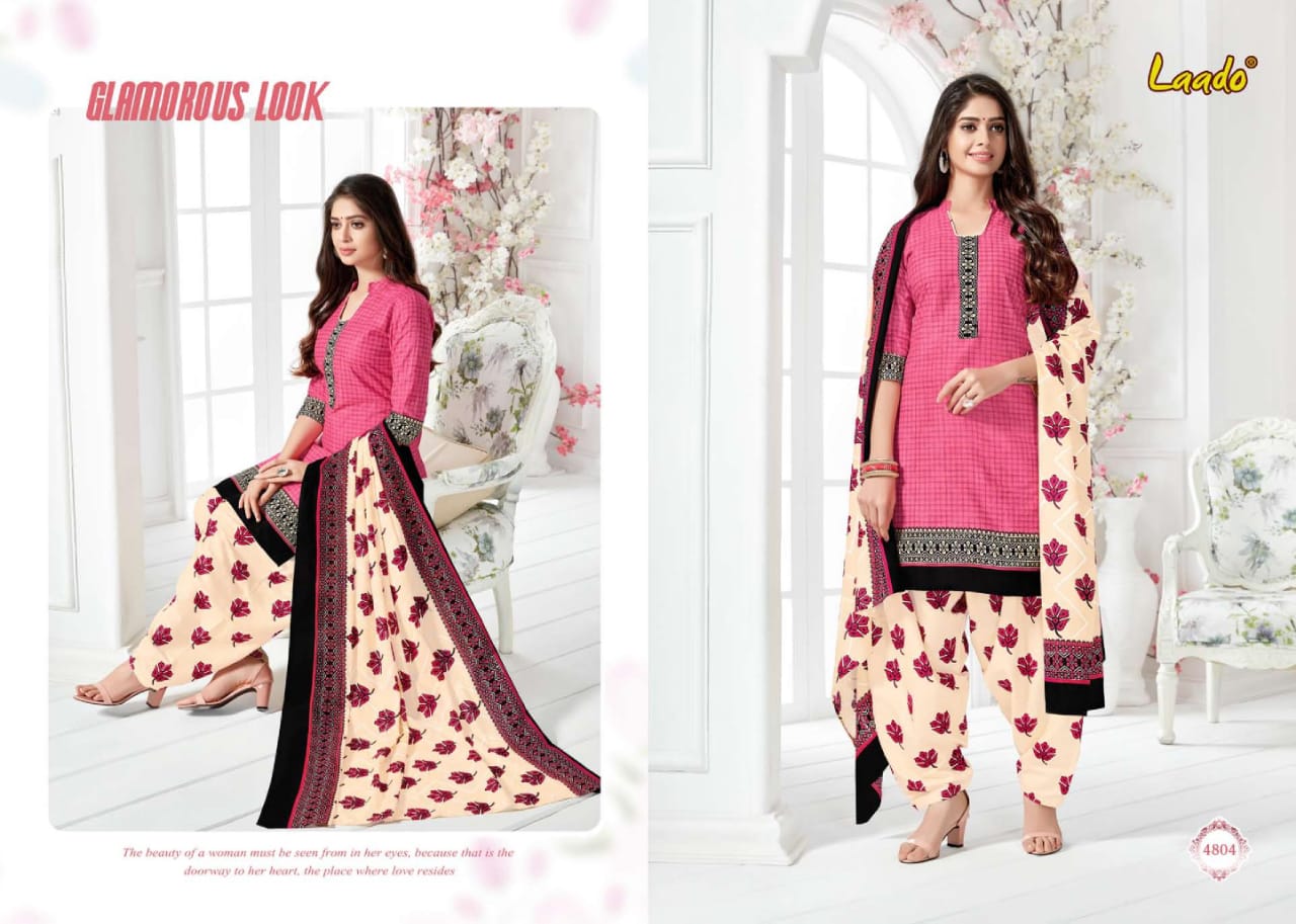 Laado Vol 48 Printed Cotton Dress Material Catalogue