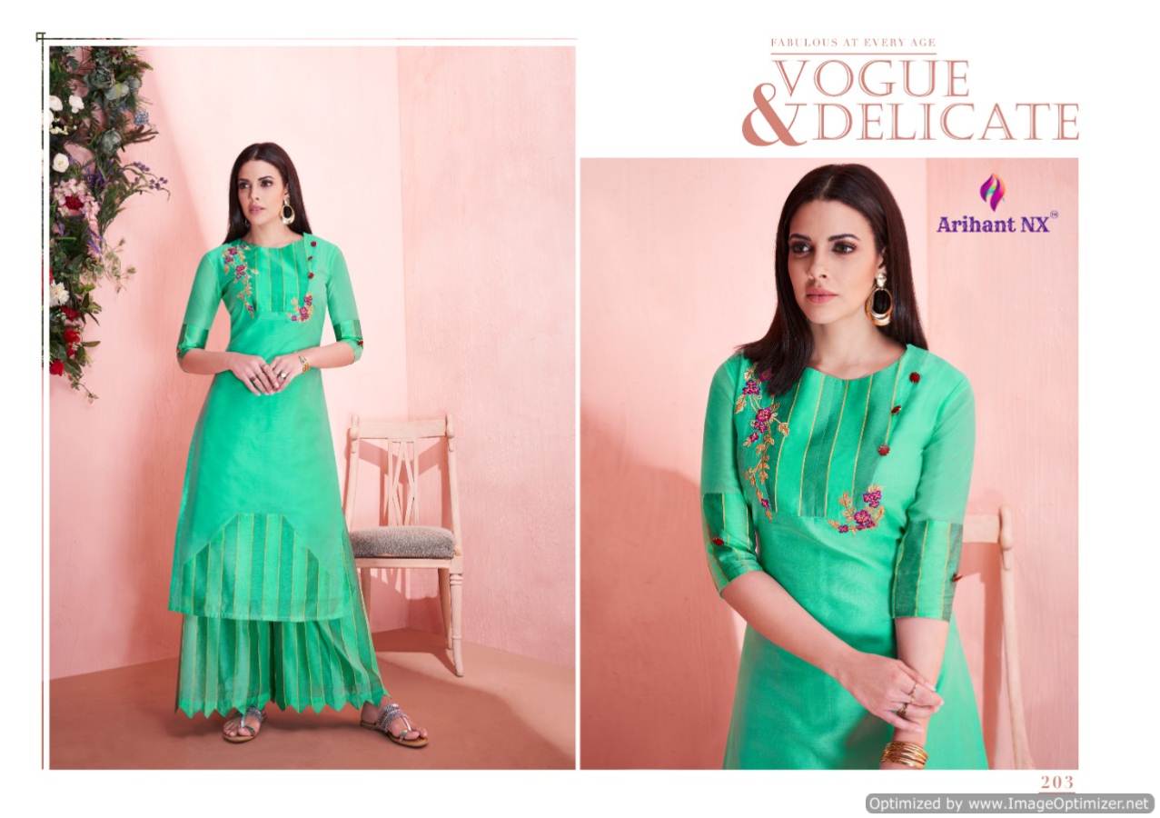 Mehar By Arihant Designer Kurtis With Bottom Collection