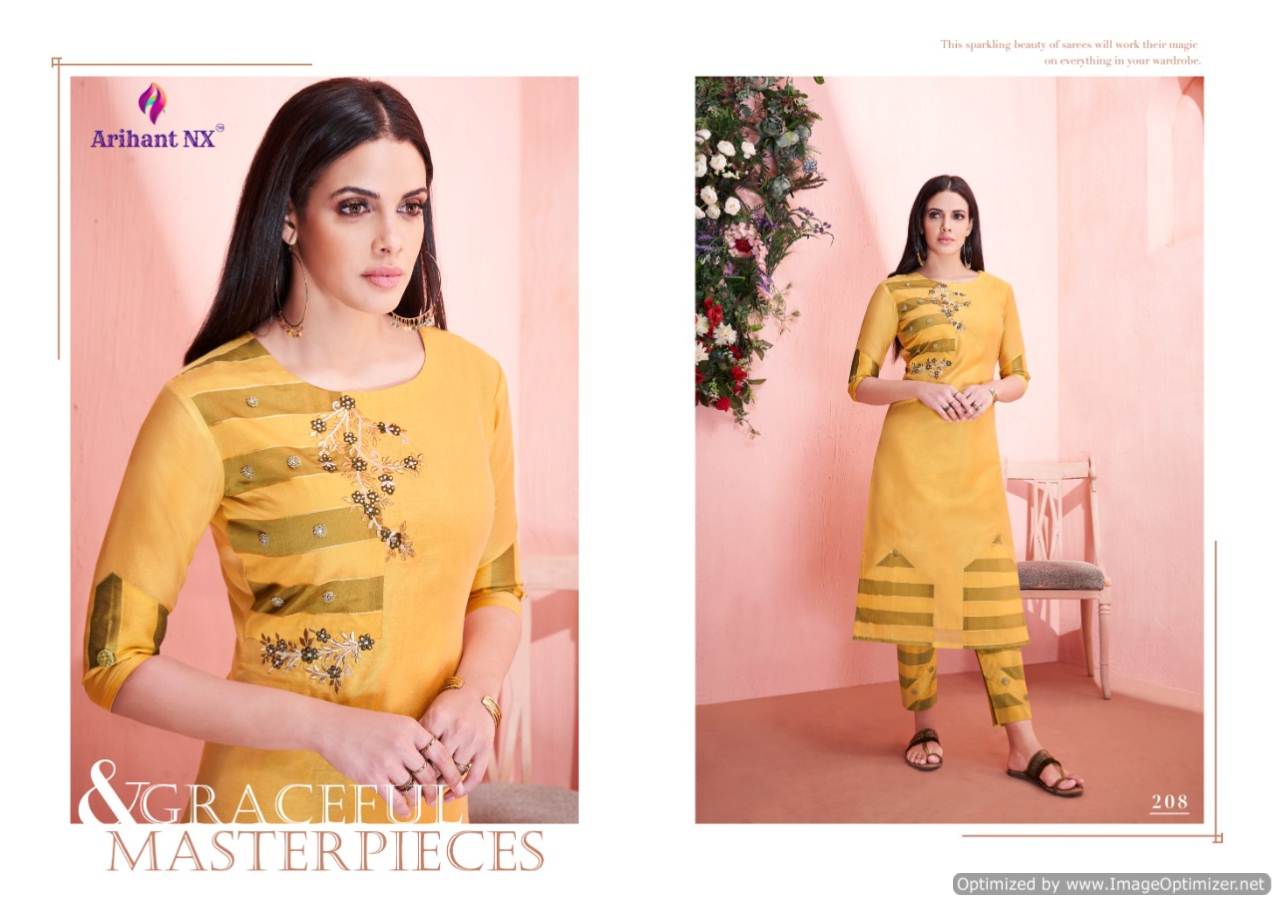 Mehar By Arihant Designer Kurtis With Bottom Collection