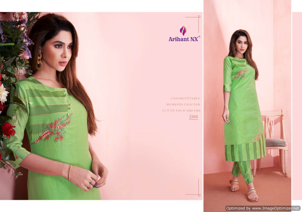 Mehar By Arihant Designer Kurtis With Bottom Collection