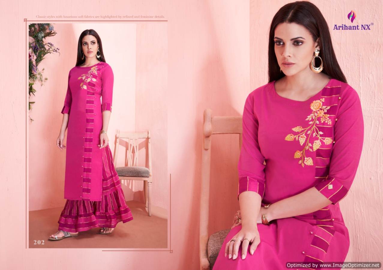 Mehar By Arihant Designer Kurtis With Bottom Collection