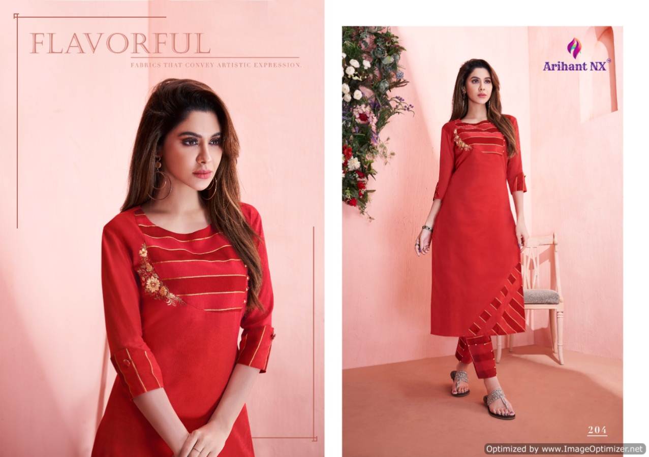 Mehar By Arihant Designer Kurtis With Bottom Collection