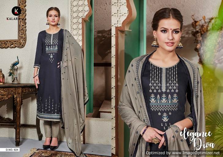 Merigold By Kalarang Designer Cotton Dress Materials Catalogue