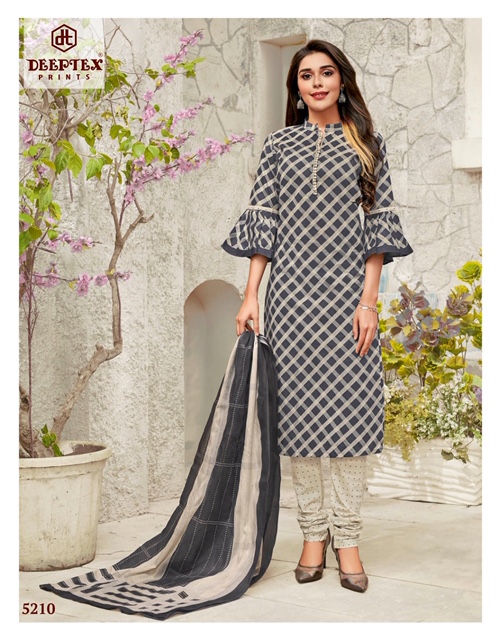 Miss India Vol 52 By Deeptex Pure Cotton Printed Dress Material