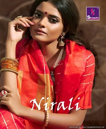Nirali By Shangrila  Weaving Silk Designer Saree Collection