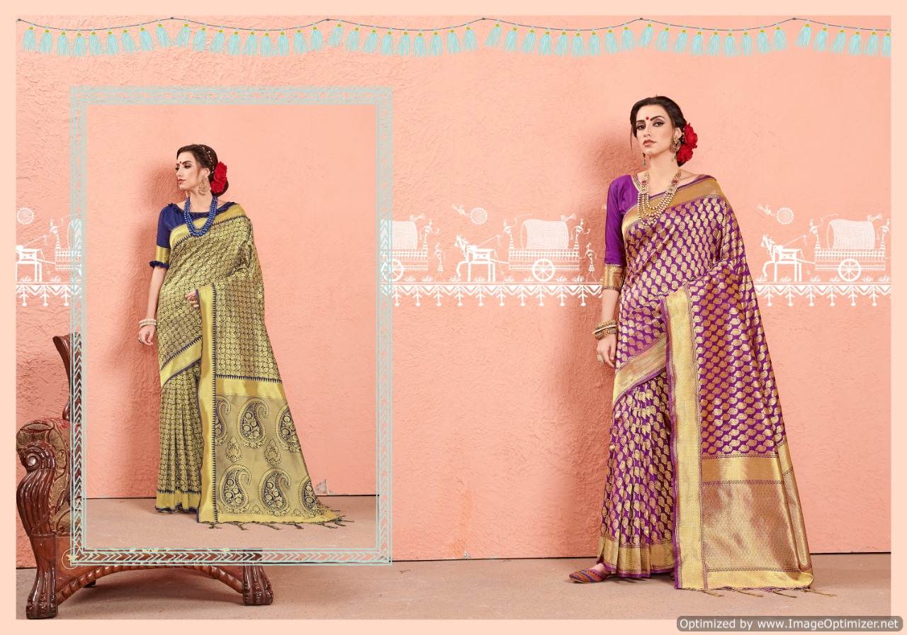 Omnah Vol 4 By Ynf Designer Silk Saree Collection