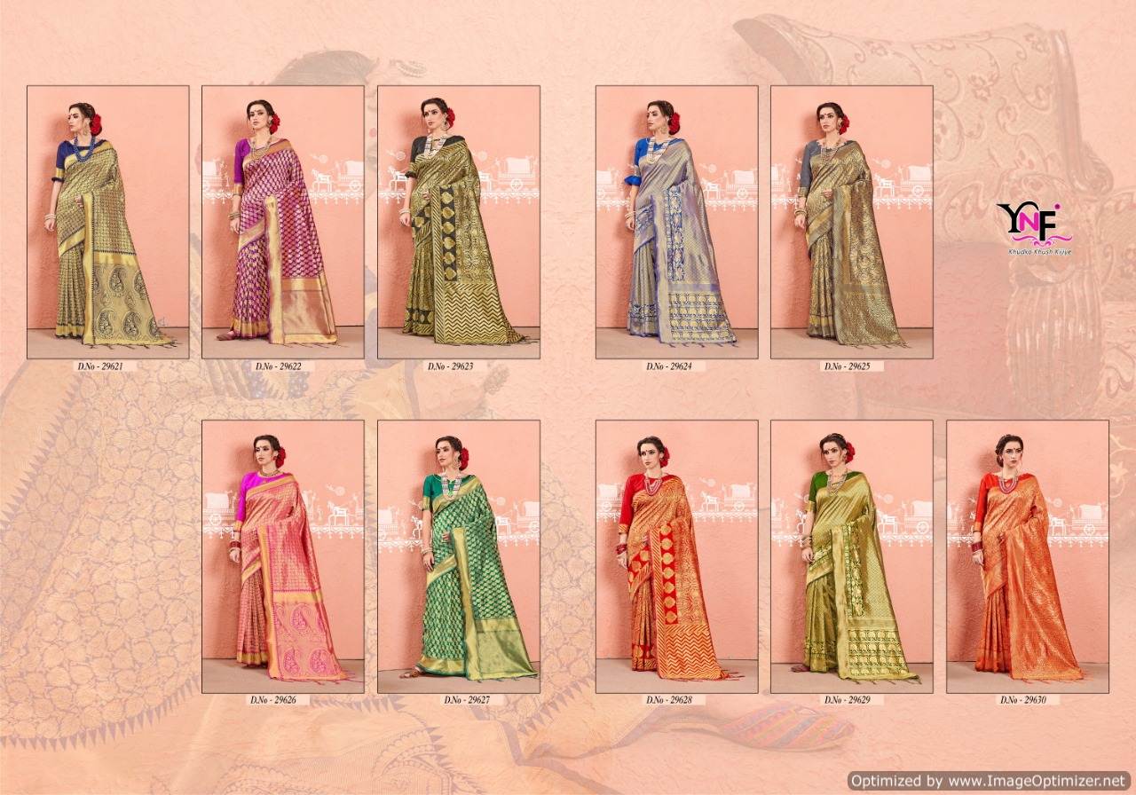 Omnah Vol 4 By Ynf Designer Silk Saree Collection