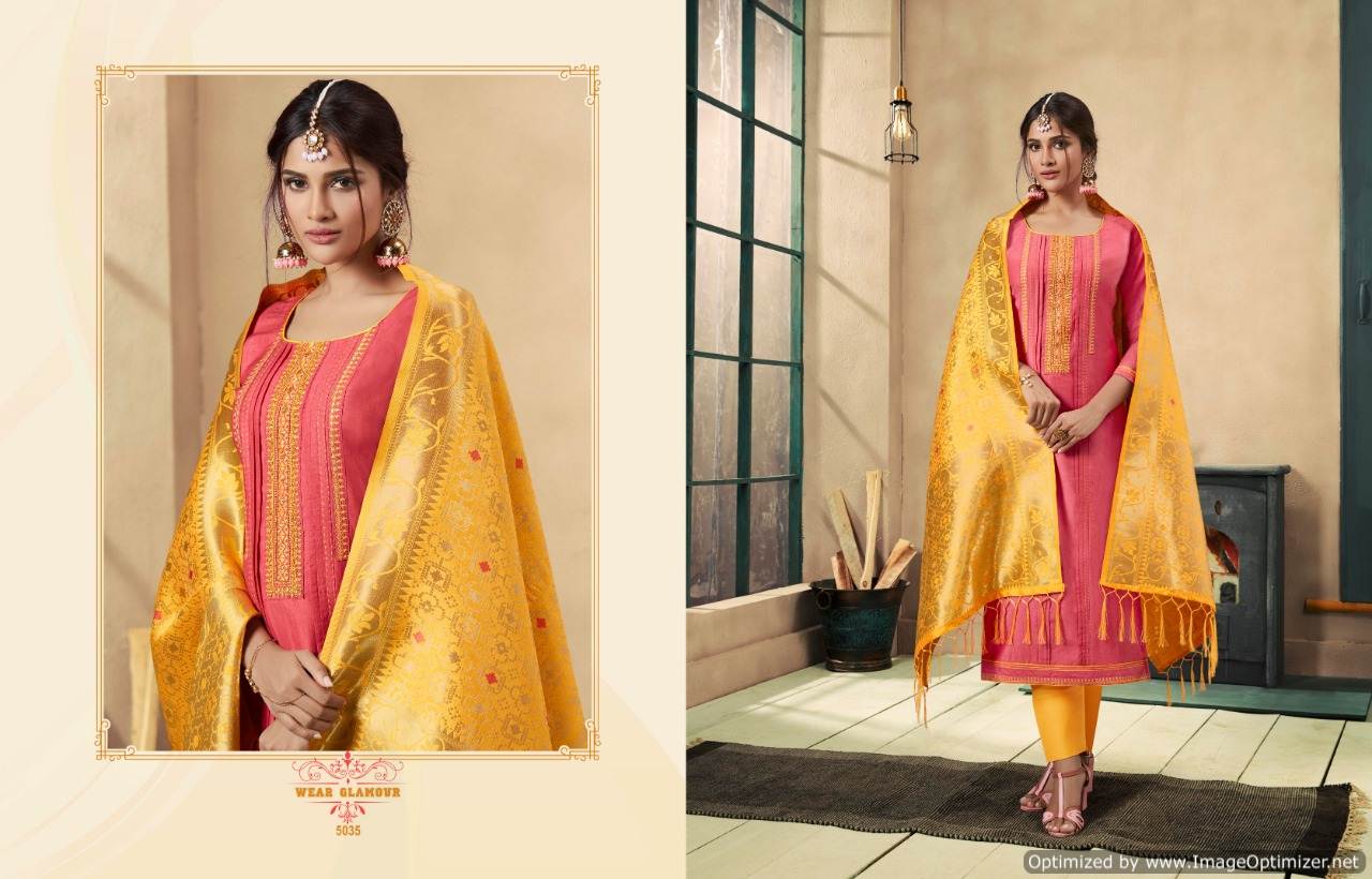 Paridhan  By Rangoon Straight Kurti With Pant  Collection