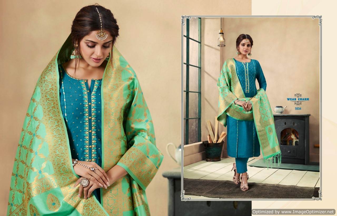 Paridhan  By Rangoon Straight Kurti With Pant  Collection