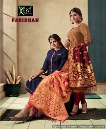Paridhan  By Rangoon Straight Kurti With Pant  Collection