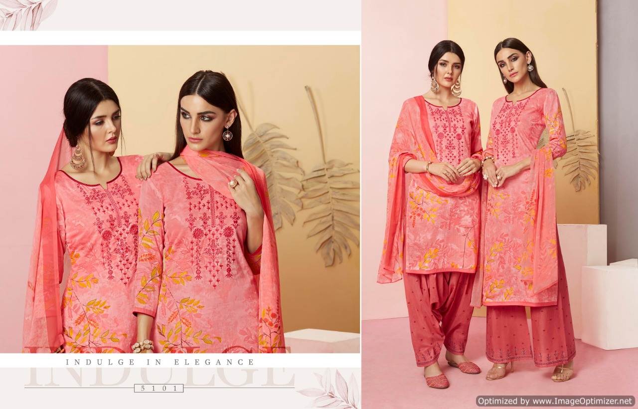 Rangriti By Kessi Jam Cotton Printed Dress Material Collection