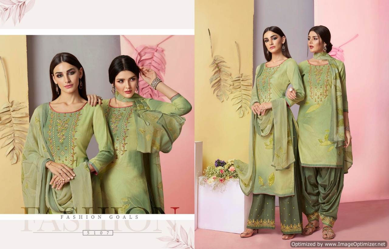 Rangriti By Kessi Jam Cotton Printed Dress Material Collection