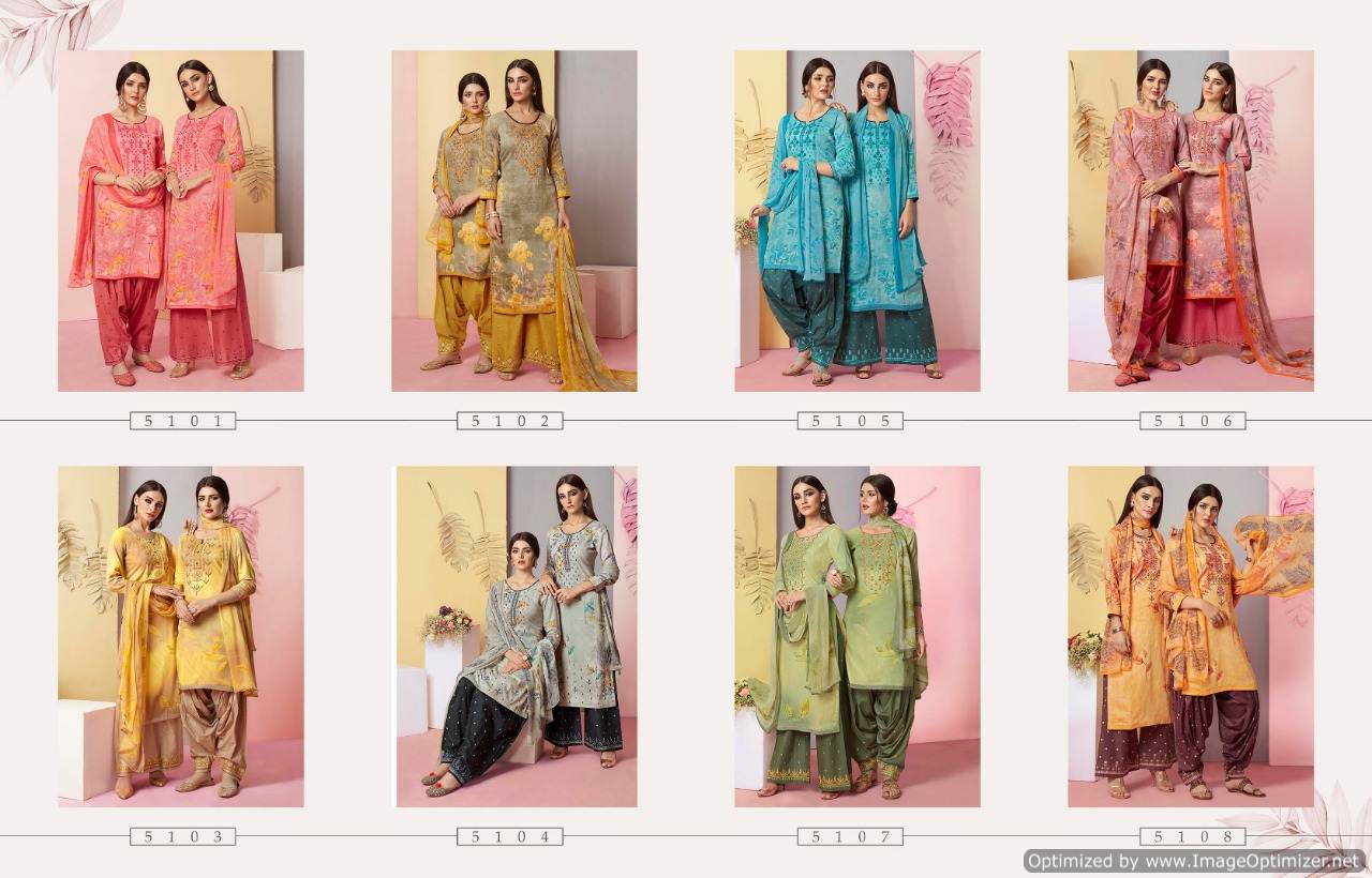 Rangriti By Kessi Jam Cotton Printed Dress Material Collection