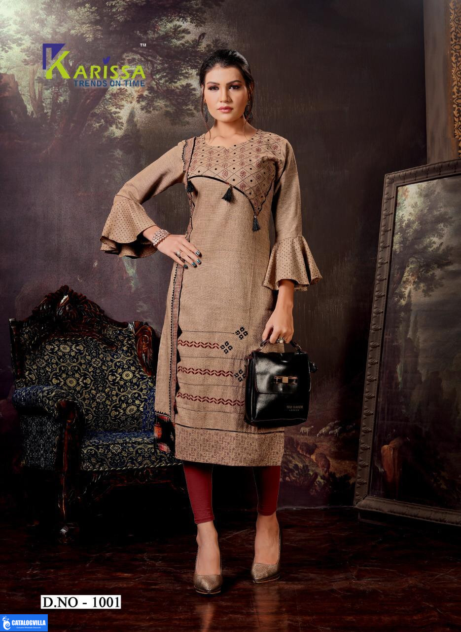Rich Girl Vol 2 By Karissa Fashion Casual Wear Kurtis Catalogue