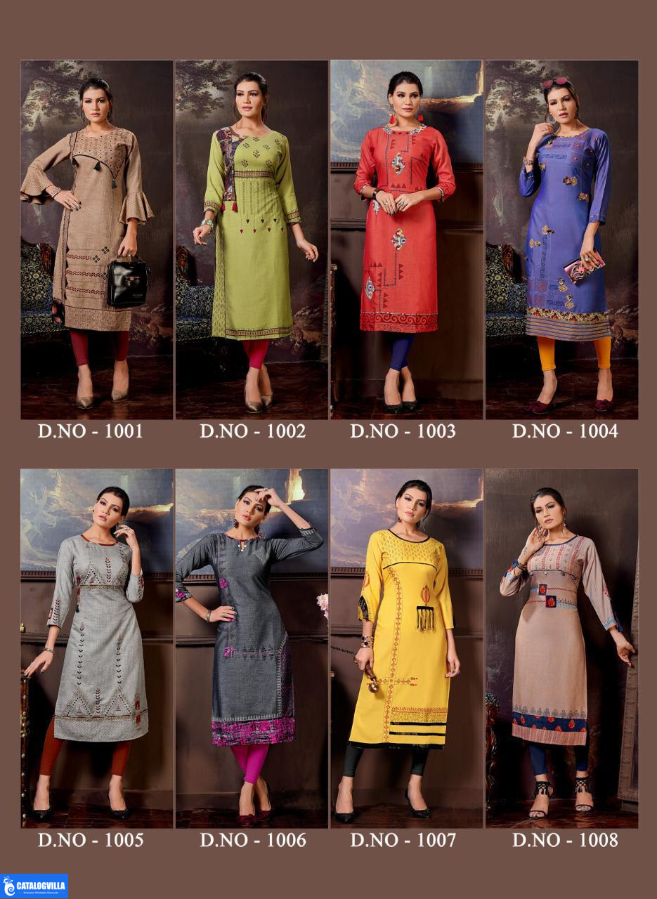 Rich Girl Vol 2 By Karissa Fashion Casual Wear Kurtis Catalogue