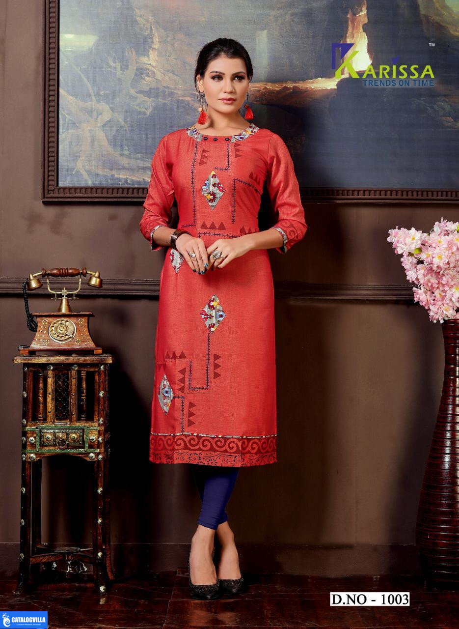 Rich Girl Vol 2 By Karissa Fashion Casual Wear Kurtis Catalogue