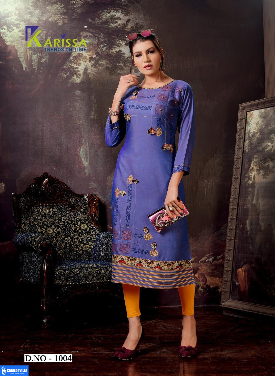 Rich Girl Vol 2 By Karissa Fashion Casual Wear Kurtis Catalogue