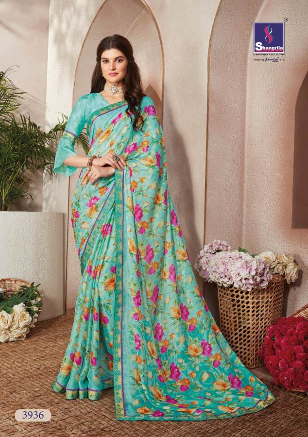 Ridhima Vol 2 By Shangrila Georgette Printed Sarees Catalogue