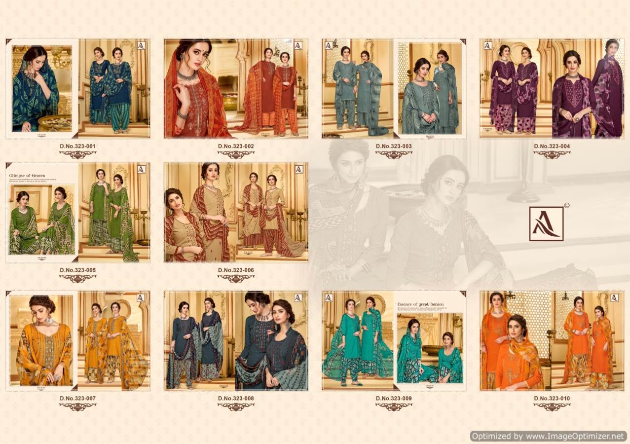 Sakhiya  By Alok Designer Patiyala Dress Material Catalogue