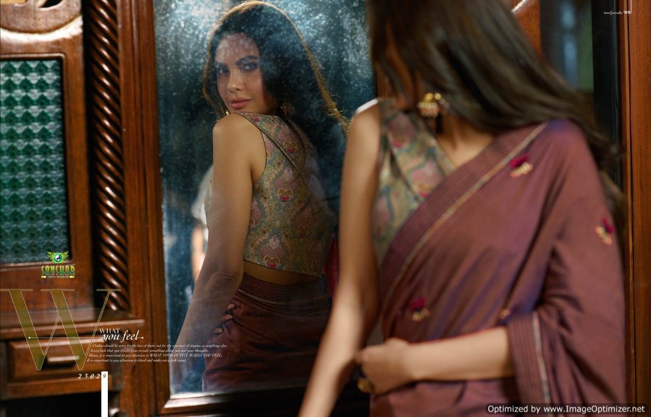 Esha Vol 3 By Sanskar Wedding Sarees Collection
