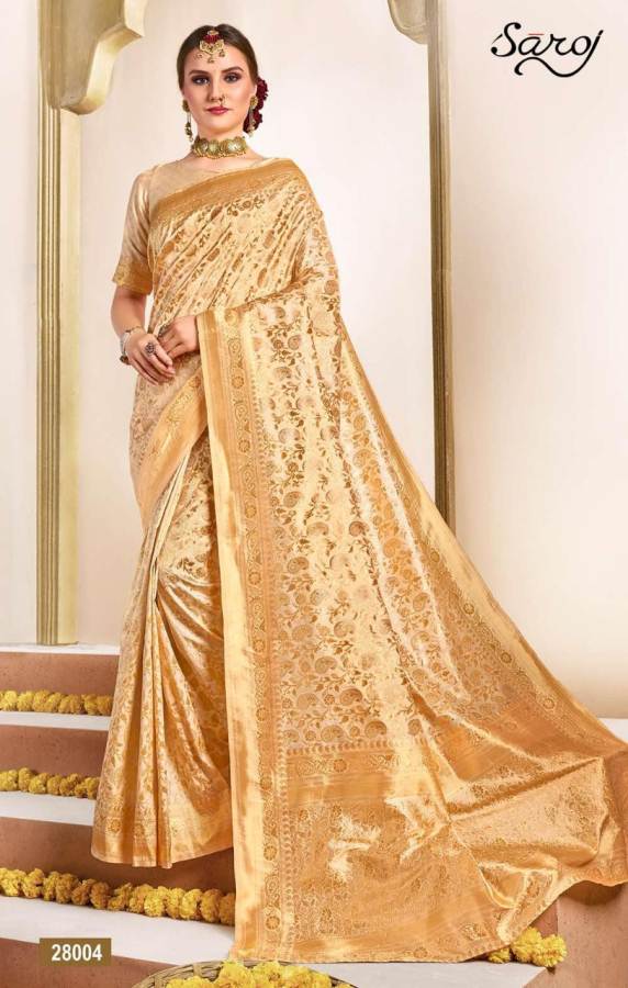Satvika Vol 2 By Saroj Pure Banarasi Silk Saree Collection