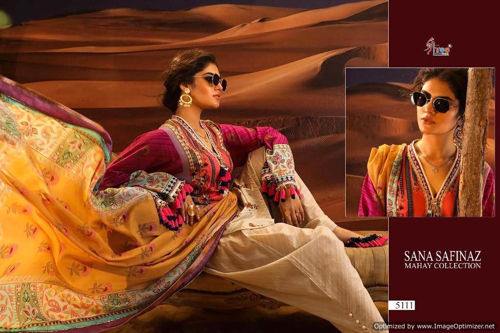 Safinaz Mahay By Shree Sana Designer  Pure Cotton Pakistani Suit Collection