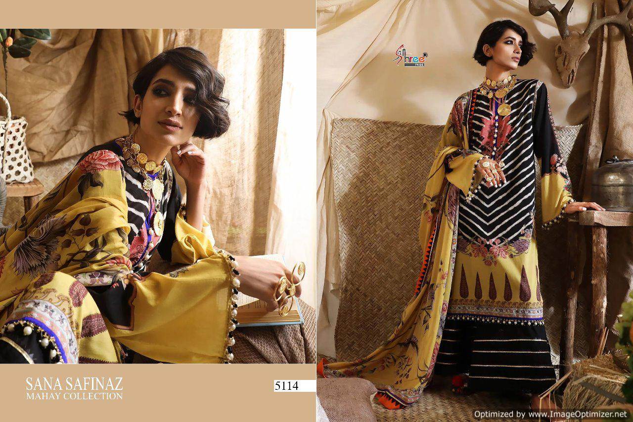 Safinaz Mahay By Shree Sana Designer  Pure Cotton Pakistani Suit Collection