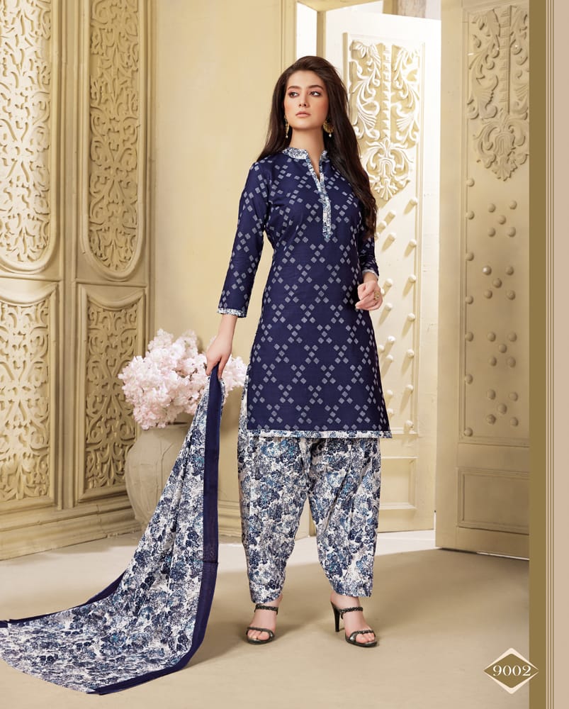 Sixer Vol 9 By Devi  Pure Cotton Printed Dress Material Catalogue