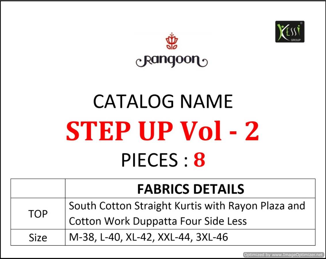 Step Up Vol 2 By Rangoon Straight Kurti With Plazzo Ready Made Wear Catalogue