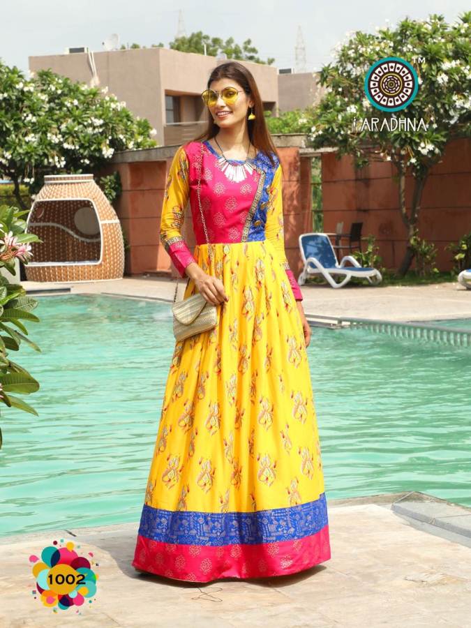 Taj Vol 1 By Aradhna Printed Long Kurti Collection