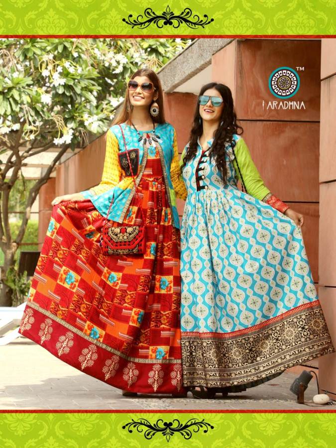 Taj Vol 1 By Aradhna Printed Long Kurti Collection