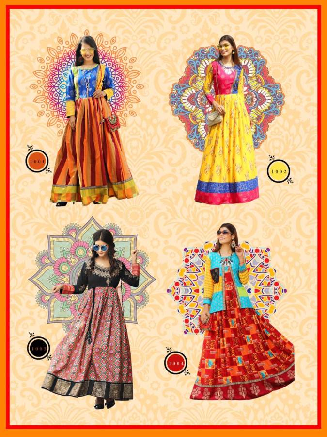Taj Vol 1 By Aradhna Printed Long Kurti Collection