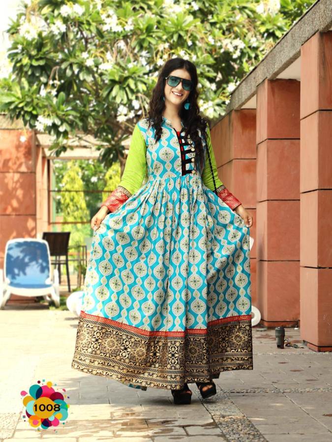 Taj Vol 1 By Aradhna Printed Long Kurti Collection