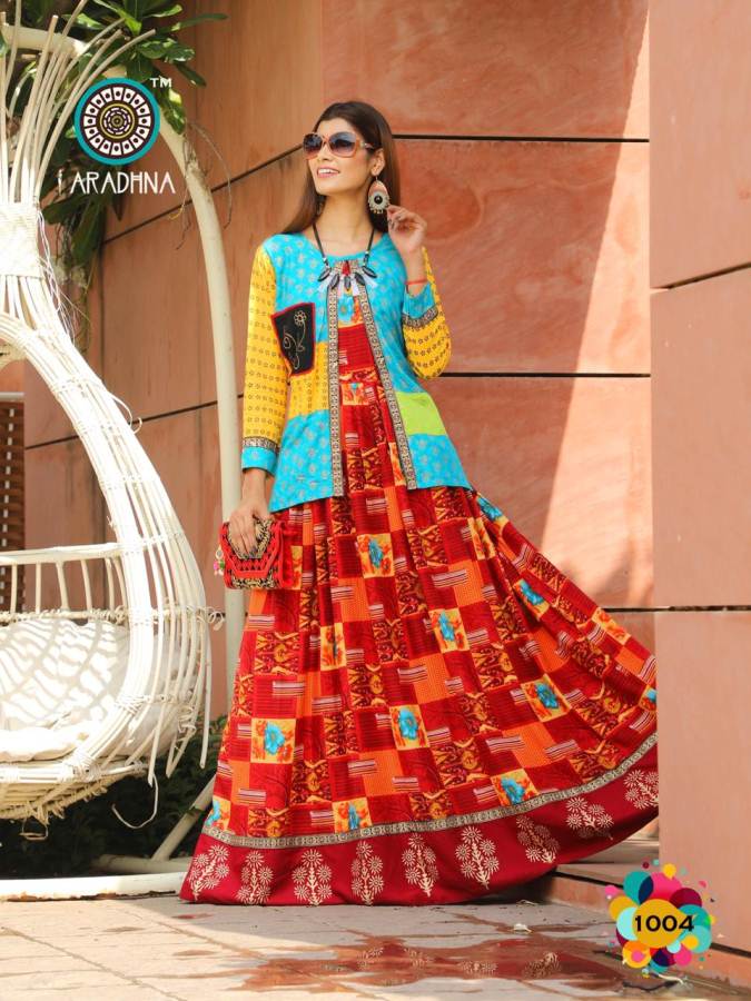 Taj Vol 1 By Aradhna Printed Long Kurti Collection