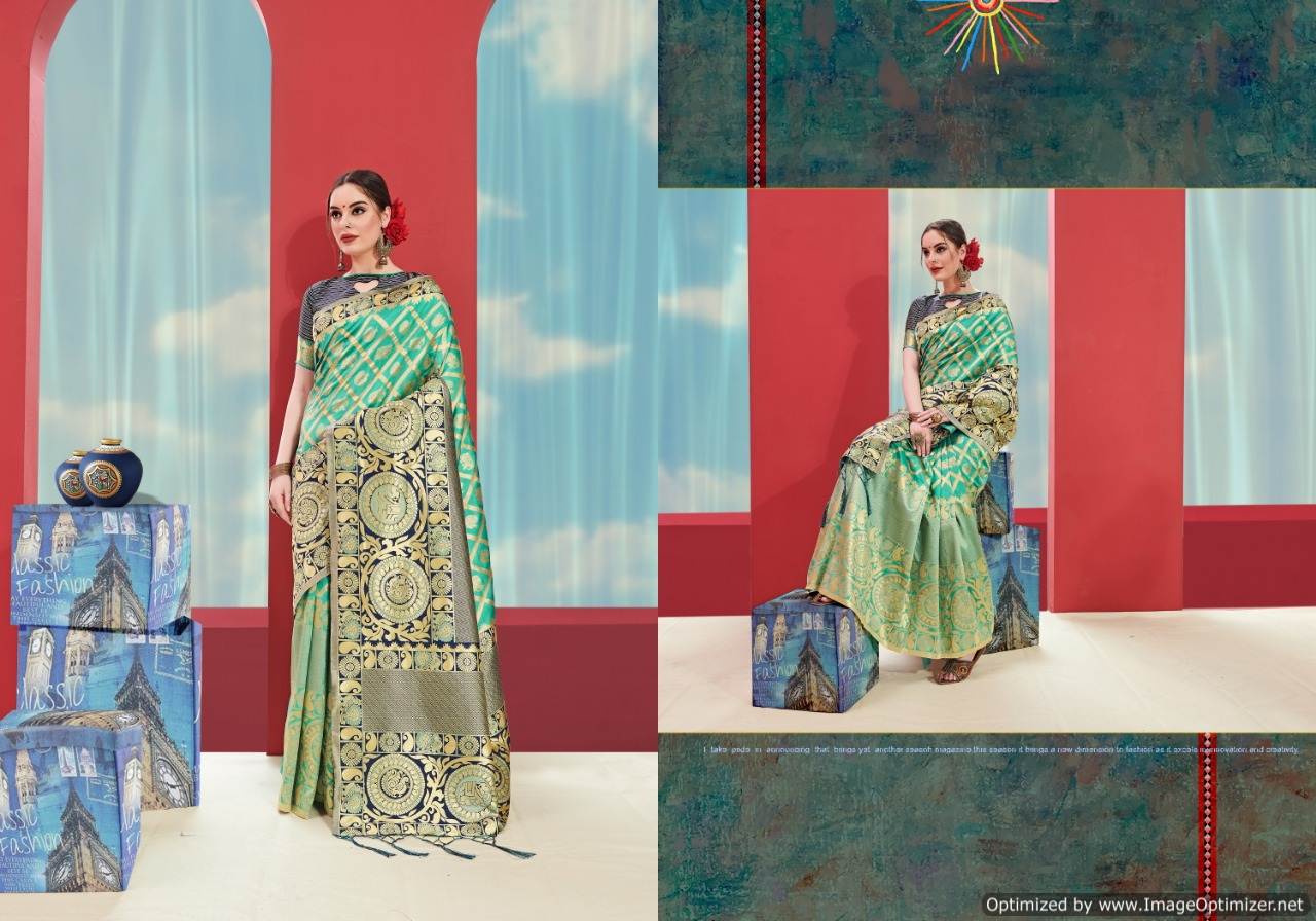 Titan Vol 5 By Ynf Banarasi Silk Saree Collection